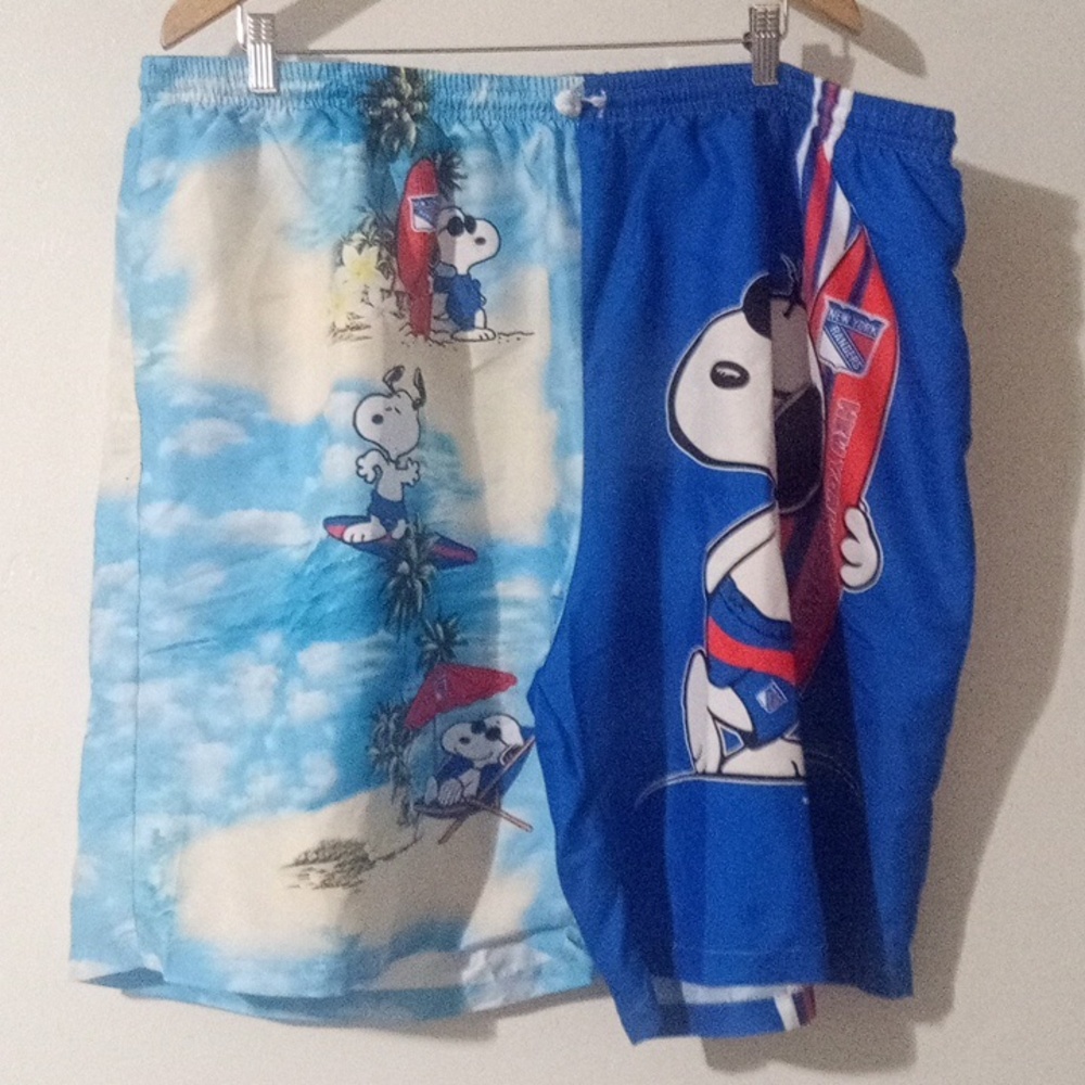 GarmentOne Snoopy swimming trunk. (YAY)